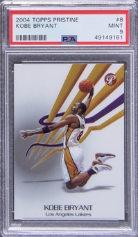 2004-05 Topps Pristine #8 Kobe Bryant - PSA MINT 9